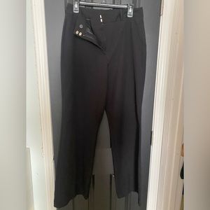 Worthington black wide leg trousers. Size 10